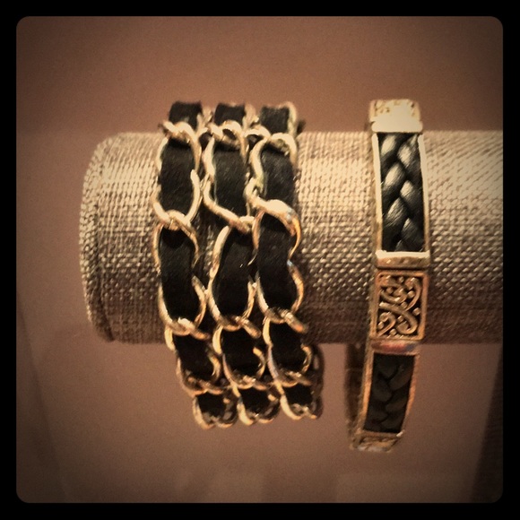 Jewelry - Leather and suede brackets